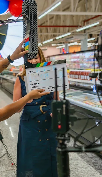 Bastidores da produção NPMIDIA
