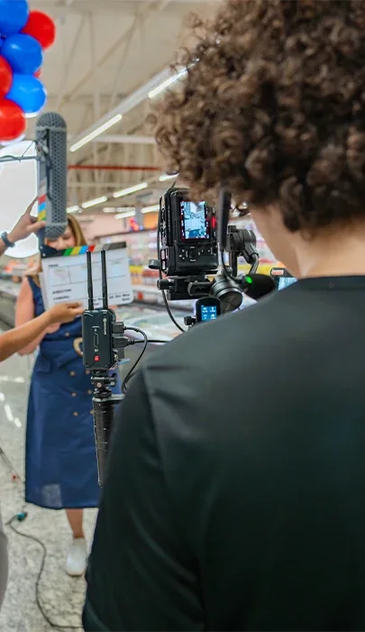 Bastidores da produção NPMIDIA