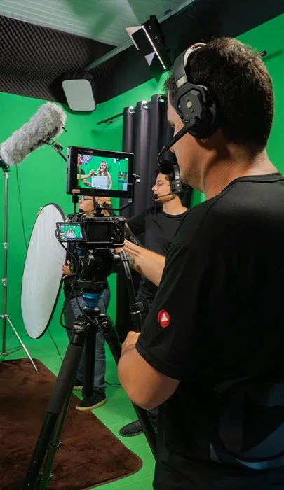 Bastidores da produção NPMIDIA