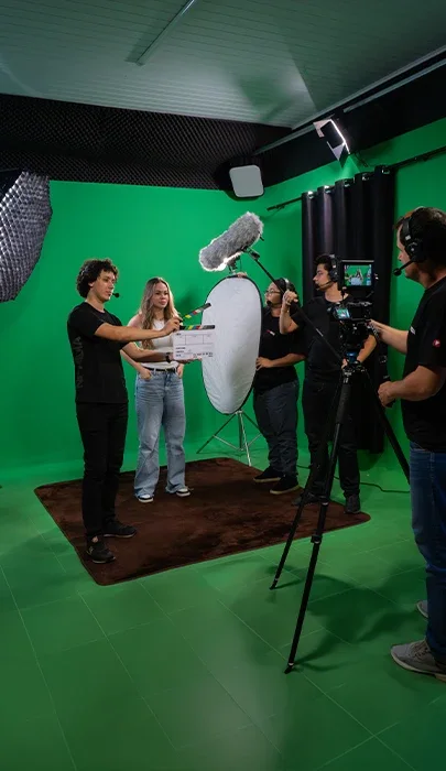 Bastidores da produção NPMIDIA